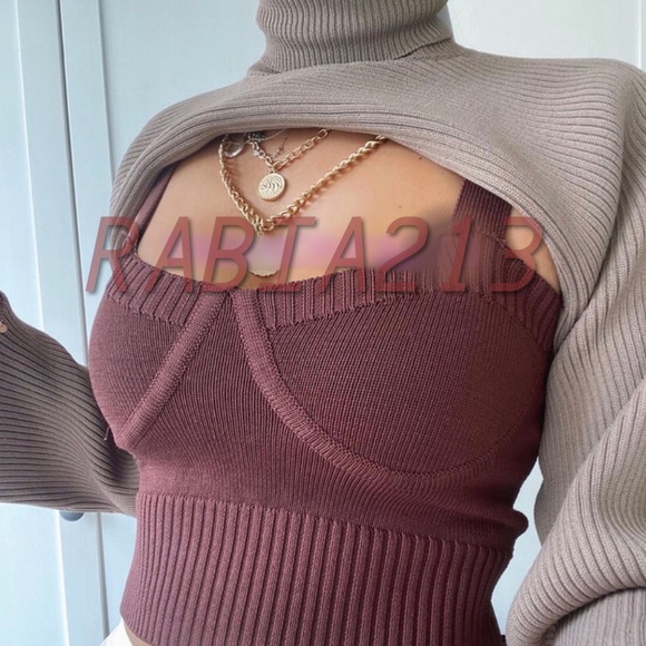 LAST 1!🔥BLOGGERS FAV! ZARA ARM WARMER SWEATER - Picture 12 of 15